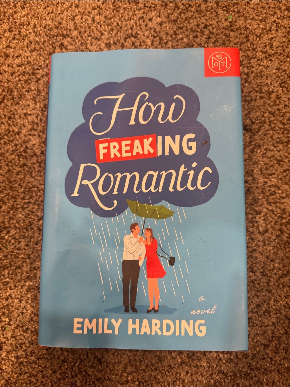 How Freaking Romantic - Blue Hardcover Novel